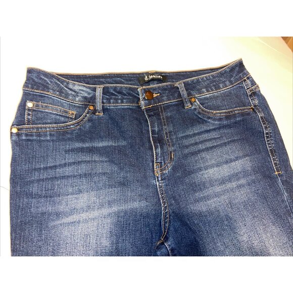 D Jeans size 12 women’s distressed - Picture 6 of 9